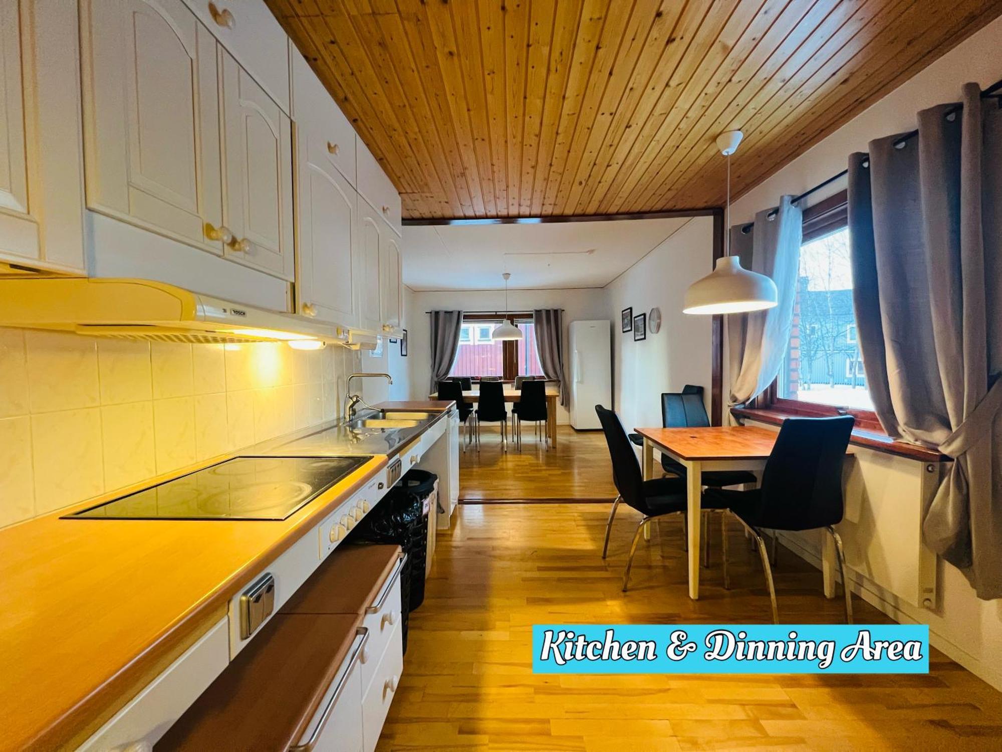 Kiruna Accommodation Laeraregatan 19B Ngoại thất bức ảnh